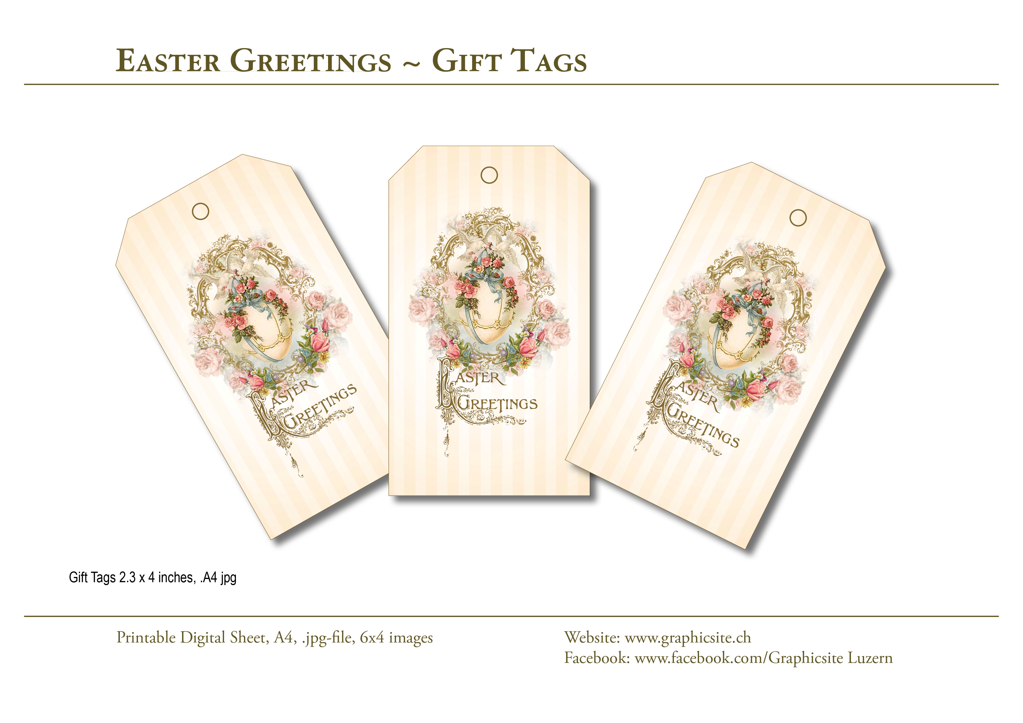 Kartern selber drucken - Ostern - Etiketten - Geschenketiketten - Grafiker Luzern, Grafikdesign Luzern, Schweiz